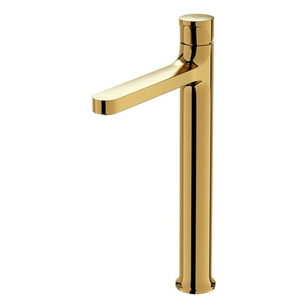 Cersanit INVERTO BATÉRIA UMÝVADLOVÁ VYSOKÁ 323 mm, zlatá/zlatá páčka S951-298