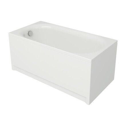 Cersanit OCTAVIA 140x70 VAŇA OBDĹŽNIKOVÁ akrylátová + nožičky, biela S301-250