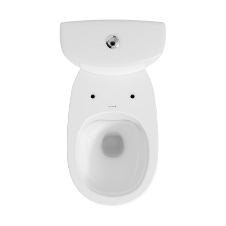 Cersanit ARTECO WC misa stojaca Clean On + sedátko duroplast odnímateľné, spodné napúšťanie 3/5 l, biele keramické K667-056