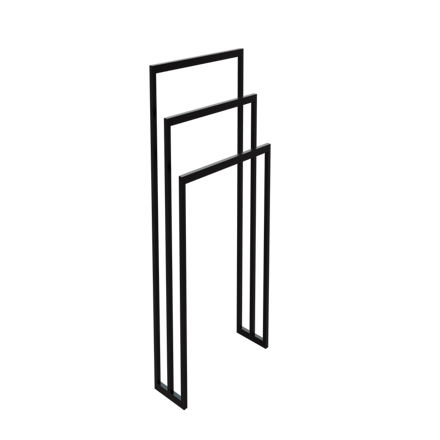 LaVita SERAM BLACK MAT 85x45 STOJAN NA UTERÁKY, čierny
