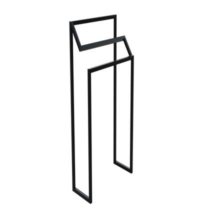 LaVita SUMBAWA BLACK MAT 90x45 STOJAN NA UTERÁKY, čierny