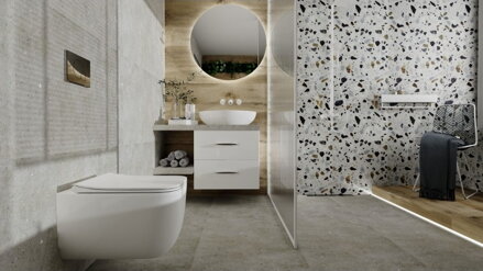 LaVita AURA 100 ZRKADLO OKRÚHLE S OSVETLENÍM 100 cm