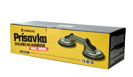 LEVELYS PRÍSAVKA DVOJDIELNA MAX. 100 KG, hliníková