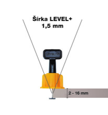 LEVEL+ maticový systém 50 ks/1bal