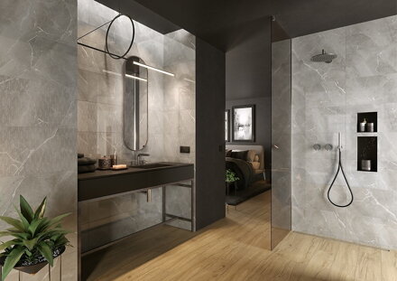 Cersanit ASSIER GREY GLOSSY 29,7x60 obklad NT919-001-1