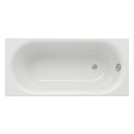 Cersanit OCTAVIA 150x70 VAŇA OBDĹŽNIKOVÁ akrylátová + nožičky, biela S301-251