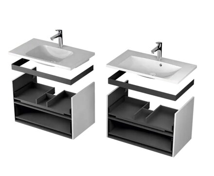 Oristo SKAGEN SKRINKA POD UMÝVADLO 60 cm, piesková matná