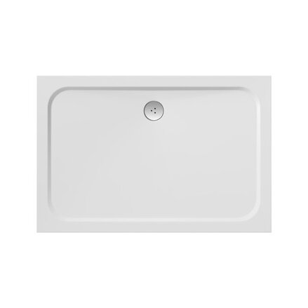Ravak SPRCHOVÁ VANIČKA GIGANT PRO 110x80 CHROME white XA04D401010