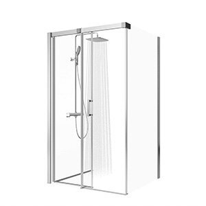Ravak SPRCHOVÝ KÚT MSDPS-110 / 80 L white + transparent 0WLD4100Z1