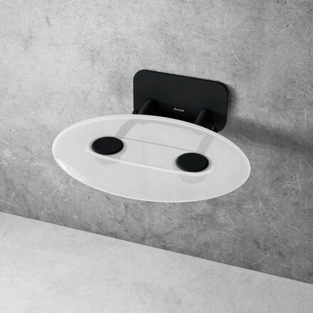 Ravak SPRCHOVÉ SEDÁTKO OVO-P II-OPAL / BLACK B8F0000057