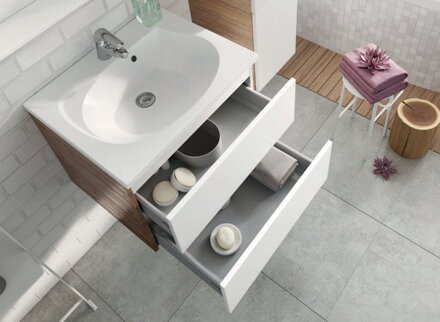 Ravak UMÝVADLO ROSA 760 white s otvormi XJ201176000