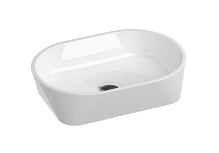 Ravak UMÝVADLO SOLO 580 white bez prepadu XJX01358000