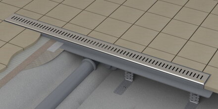 Ravak SPRCHOVÝ ŽĽAB OZP RAVAK Zebra 850 - plast X01434