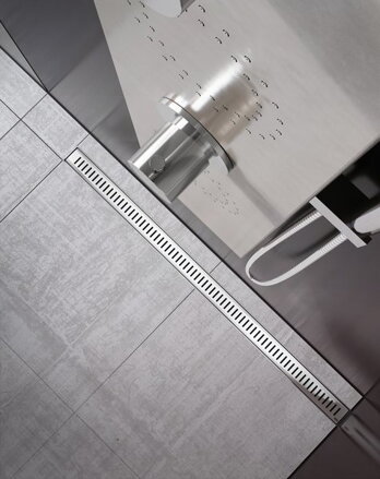 Ravak SPRCHOVÝ ŽĽAB OZP RAVAK Zebra 850 - plast X01434