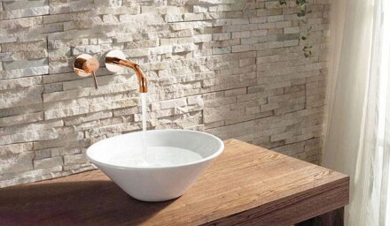 Rea LUNGO ROSE GOLD UMÝVADLOVÁ PODOMIETKOVÁ BATÉRIA + BOX, ružová zlatá REA-B8548