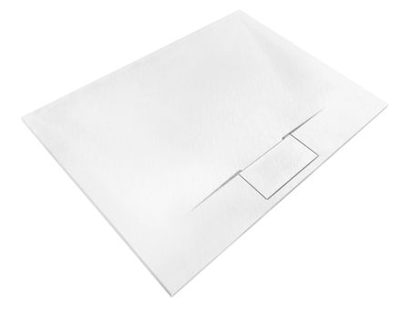 Rea BAZALT LONG WHITE OBDĹŽNIKOVÁ SPRCHOVÁ VANIČKA 80x120, biela REA-K3321