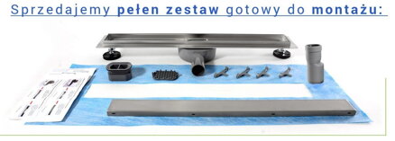 Rea NEO & PURE N PRO NEREZOVÝ SPRCHOVÝ ŽĽAB 900 mm REA-G0903