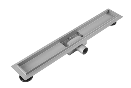 Rea NEOX N NEREZOVÝ SPRCHOVÝ ŽĽAB 1000 mm, chróm kartáčovaný REA-G2505