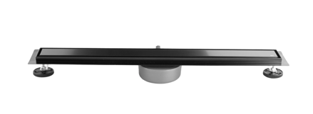 Rea NEOX BLACK N PRO NEREZOVÝ SPRCHOVÝ ŽĽAB 700 mm, čierny matný REA-G7802
