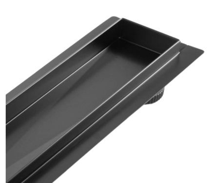 Rea NEOX BLACK N PRO NEREZOVÝ SPRCHOVÝ ŽĽAB 700 mm, čierny matný REA-G7802