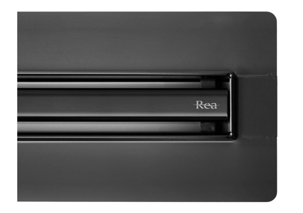 Rea NEOX SLIM BLACK N PRO NEREZOVÝ SPRCHOVÝ ŽĽAB 800 mm, čierny matný REA-G2710