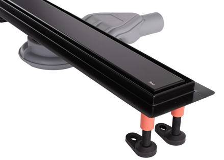 Rea NEOX BLACK SUPERFLOW N PRO NEREZOVÝ SPRCHOVÝ ŽĽAB 700 mm, čierny matný REA-G7806