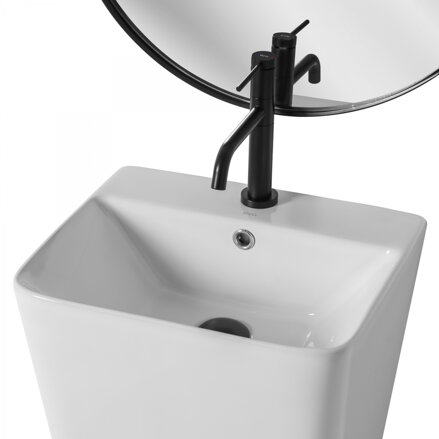 Rea ARIS UMÝVADLO VOĽNE STOJACE 37,5cm, biele keramické REA-U5637