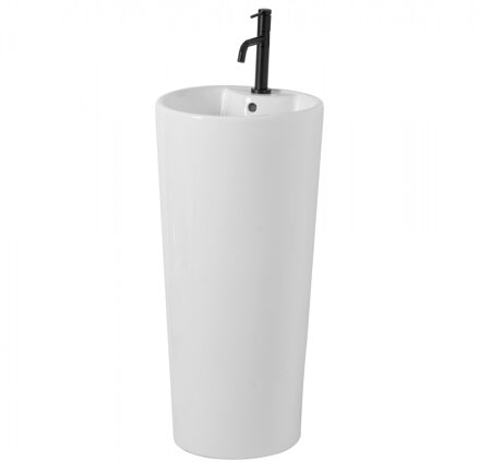 Rea BLANKA UMÝVADLO VOĽNE STOJACE 40cm, biele keramické REA-U5635