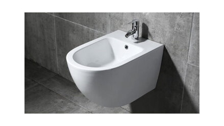 Rea CARLO MINI BIDET ZÁVESNÝ, 37x33x49, biela, C2276