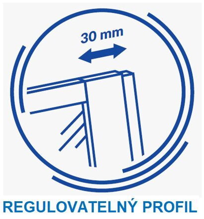 Cersanit EASY 70x140 VAŇOVÁ ZÁSTENA, 1 DIELNA PRAVOĽAVÁ, profil chróm, číre sklo S301-289