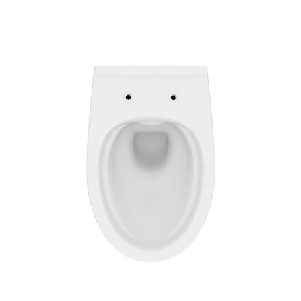 Cersanit MODUO WC MISA ZÁVESNÁ Clean On + SEDÁTKO DUROPLAST, SLIM, ODNÍMATEĽNÉ, biele K701-147