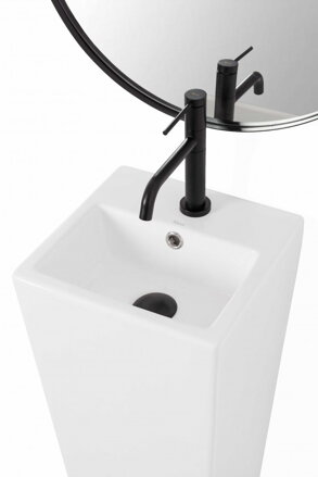 Rea KAMILA UMÝVADLO VOĽNE STOJACE 33 cm, biele keramické, U5633