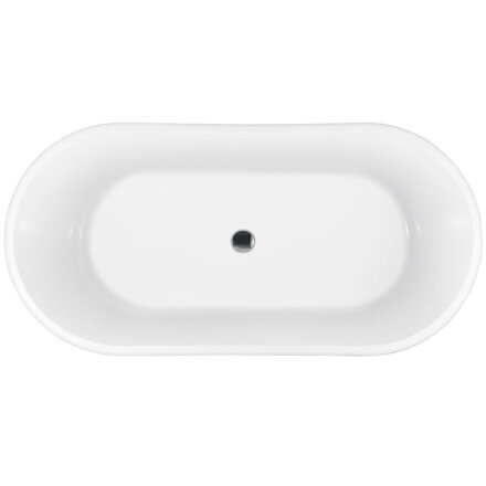 Rea MILANO 150 VAŇA VOĽNE STOJACA 150x70, biela sanitárny akrylát REA-W2000