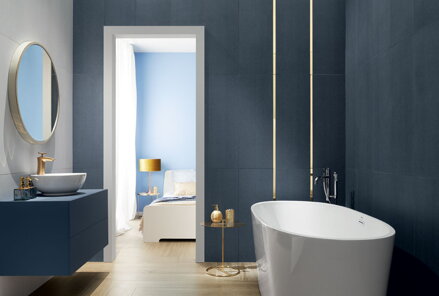 Tubadzin HOUSE OF TONES BLUE STR GRES 59,8X59,8 dlažba