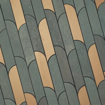 Tubadzin TISSUE GREEN 27,2x29,8 mozaika Tubadzin TISSUE GREEN 27,2x29,8 mozaika