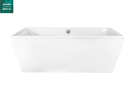 Besco VERA 180 VAŇA VOĽNE STOJACA 180x80, biela bez panelu sanitárny kompozit WKV-180-WZ