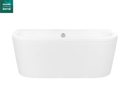 Besco VISTA 160 VAŇA VOĽNE STOJACA 160x75. biela sanitárny kompozit WKV-160-WS