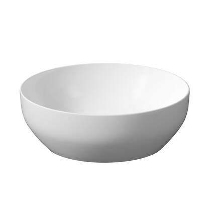 Cersanit LARGA UMÝVADLO NA DOSKU 40x40, biela matná K677-018 Cersanit LARGA UMÝVADLO NA DOSKU 40x40, biela matná K677-018