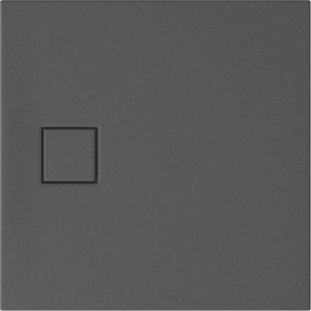 Cersanit TAKO SLIM ŠTVORCOVÁ SPRCHOVÁ VANIČKA 80x4 + sivý sifón, sivá matná S932-161 Cersanit TAKO SLIM ŠTVORCOVÁ SPRCHOVÁ VANIČKA 80x4 + sivý sifón, sivá matná S932-161