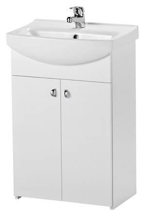 Cersanit CERSANIA NEW UMÝVADLO SO SKRINKOU 50 cm, biele S509-039-DSM Cersanit CERSANIA NEW UMÝVADLO SO SKRINKOU 50 cm, biele S509-039-DSM
