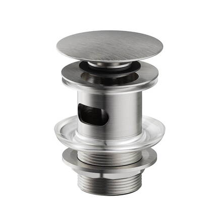 Cersanit SPARE PARTS PILETA KLIK-KLAK UMÝVADLÁ S PREPADOM, nikel S951-281 Cersanit SPARE PARTS PILETA KLIK-KLAK UMÝVADLÁ S PREPADOM, nikel S951-281