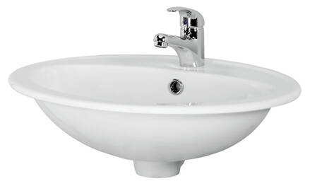 Cersanit CALLA UMÝVADLO ZÁPUSTNÉ 53,5 cm, biele keramické K11-0096 Cersanit CALLA UMÝVADLO ZÁPUSTNÉ 53,5 cm, biele keramické K11-0096