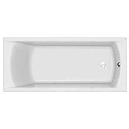 Cersanit KORAT 180x80 VAŇA OBDĹŽNIKOVÁ ASYMETRICKÁ + nožičky, biela S301-295