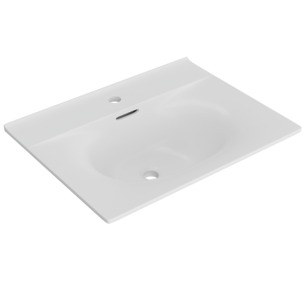 LaVita KOLORADO UMÝVADLO NÁBYTKOVÉ 60 cm, keramické