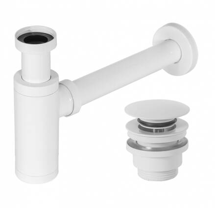 Rea SIFÓN S KLIK-KLAK ZÁTKOU UNIVERZÁLNY UMÝVADLOVÝ, biely REA-A6952 Rea SIFÓN S KLIK-KLAK ZÁTKOU UNIVERZÁLNY UMÝVADLOVÝ, biely REA-A6952