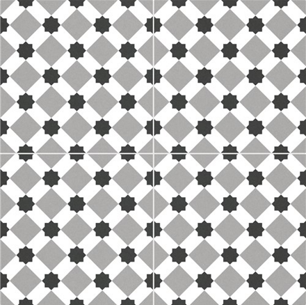 New Way DURHAM GREY PRE CUT 45x45 patchwork dlažba