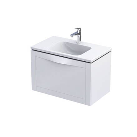 Oristo SKAGEN SKRINKA POD UMÝVADLO 80 cm, biela matná