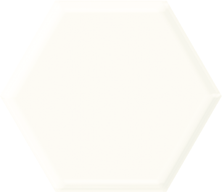 Classica HEKSAGON WHITE STRUKTURA LESK 19,8X17,1 obklad