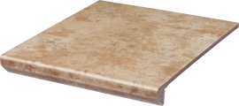 Paradyz ILARIO BEIGE ROVNÁ S NOSOM 30X33 schodovka