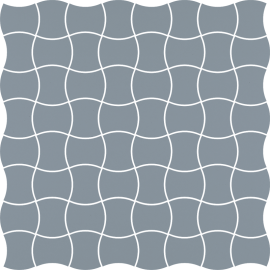 Paradyz MODERNIZM BLUE MOZAIKA PRASOWANA K.3,6X4,4 30,86X30,86 mozaika